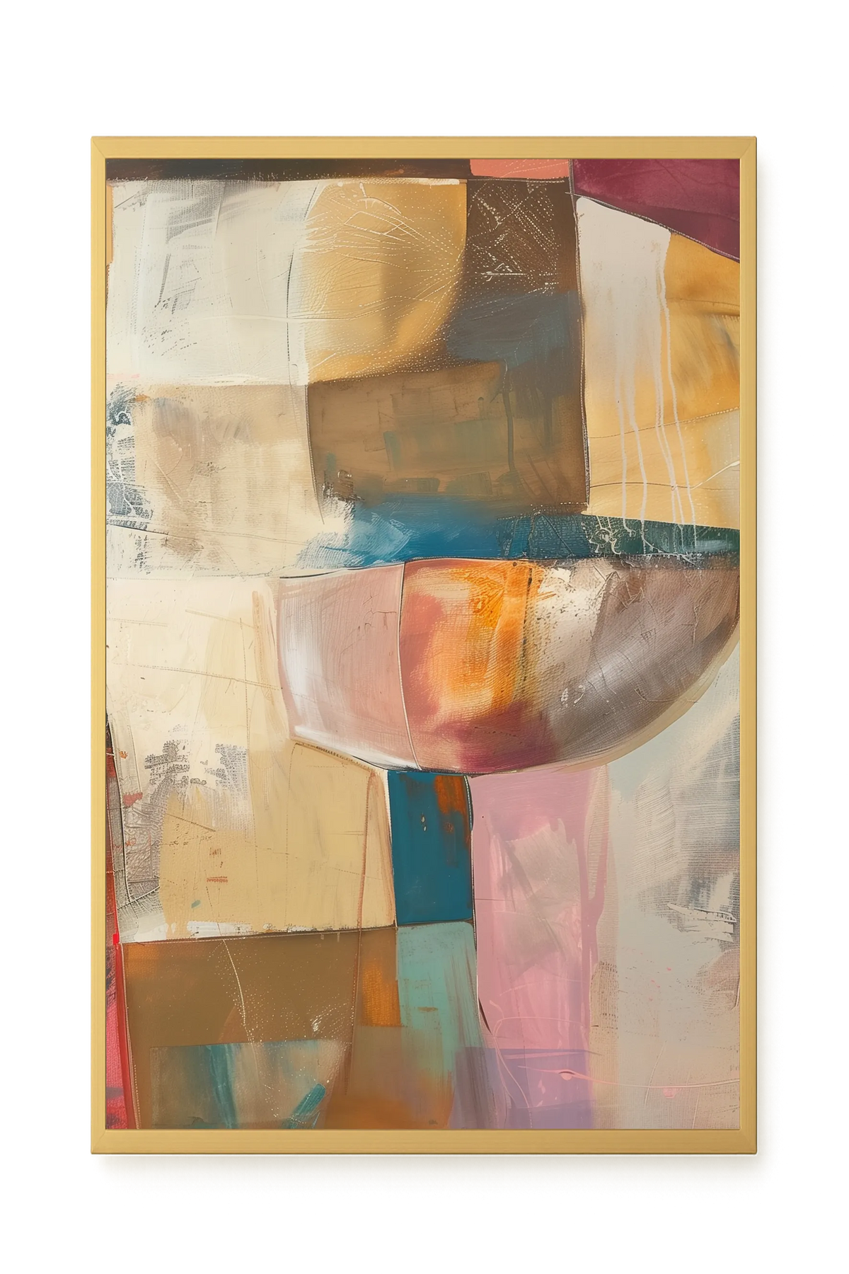 Abstract Colors Canvas Wall Art