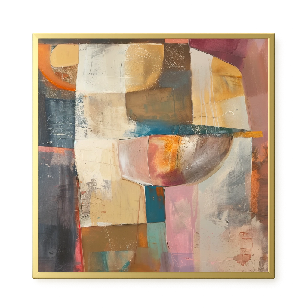 Abstract Colors Canvas Wall Art