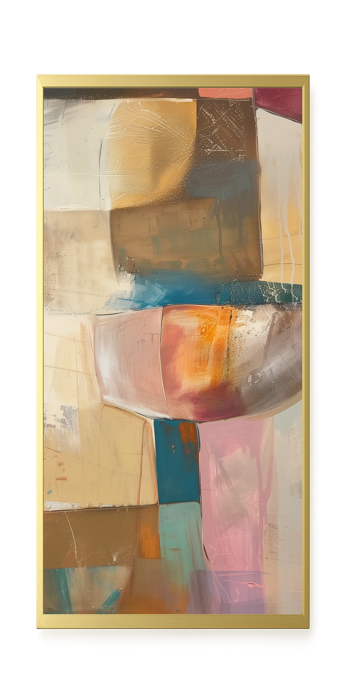 Abstract Colors Canvas Wall Art
