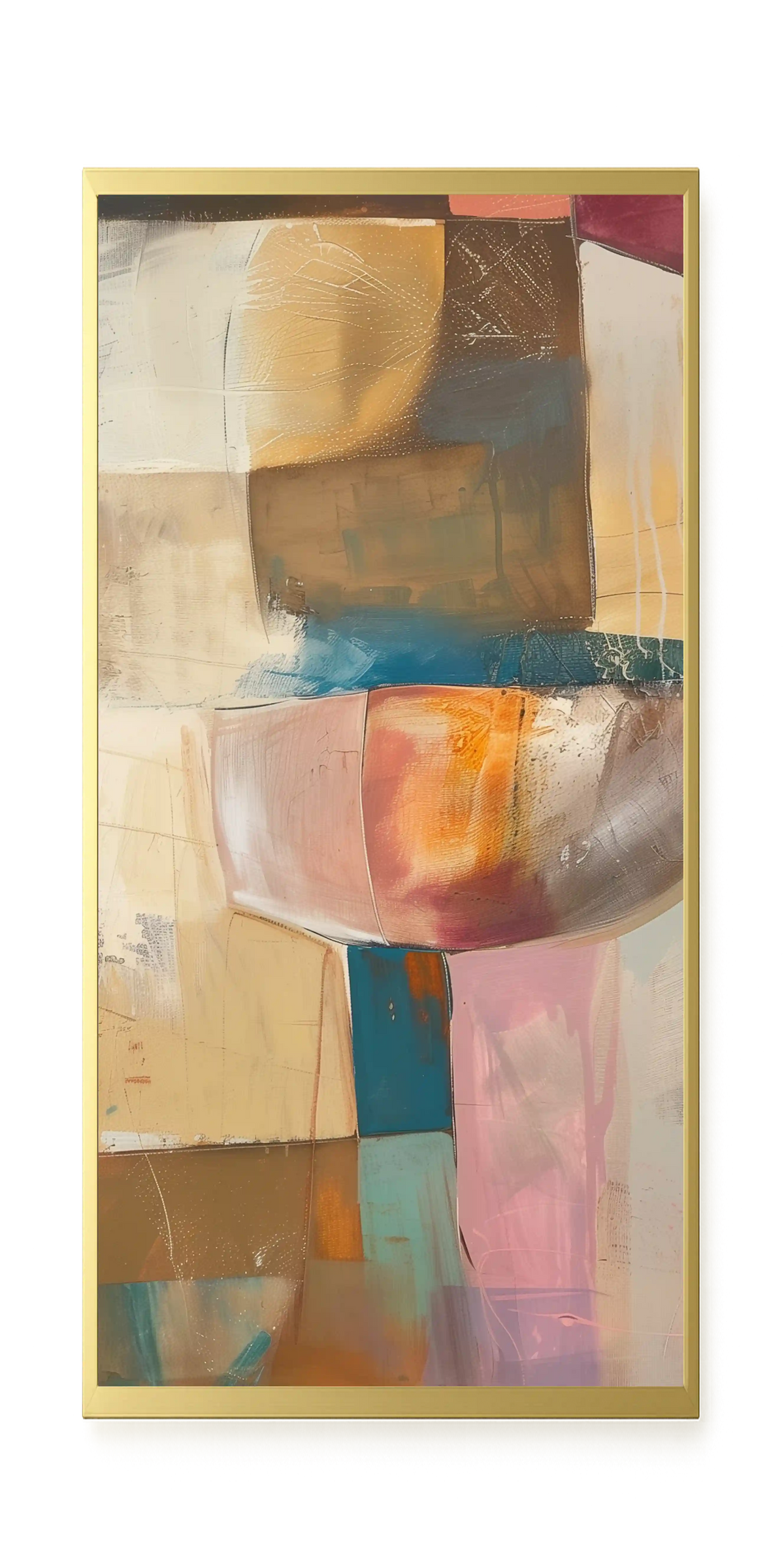 Abstract Colors Canvas Wall Art