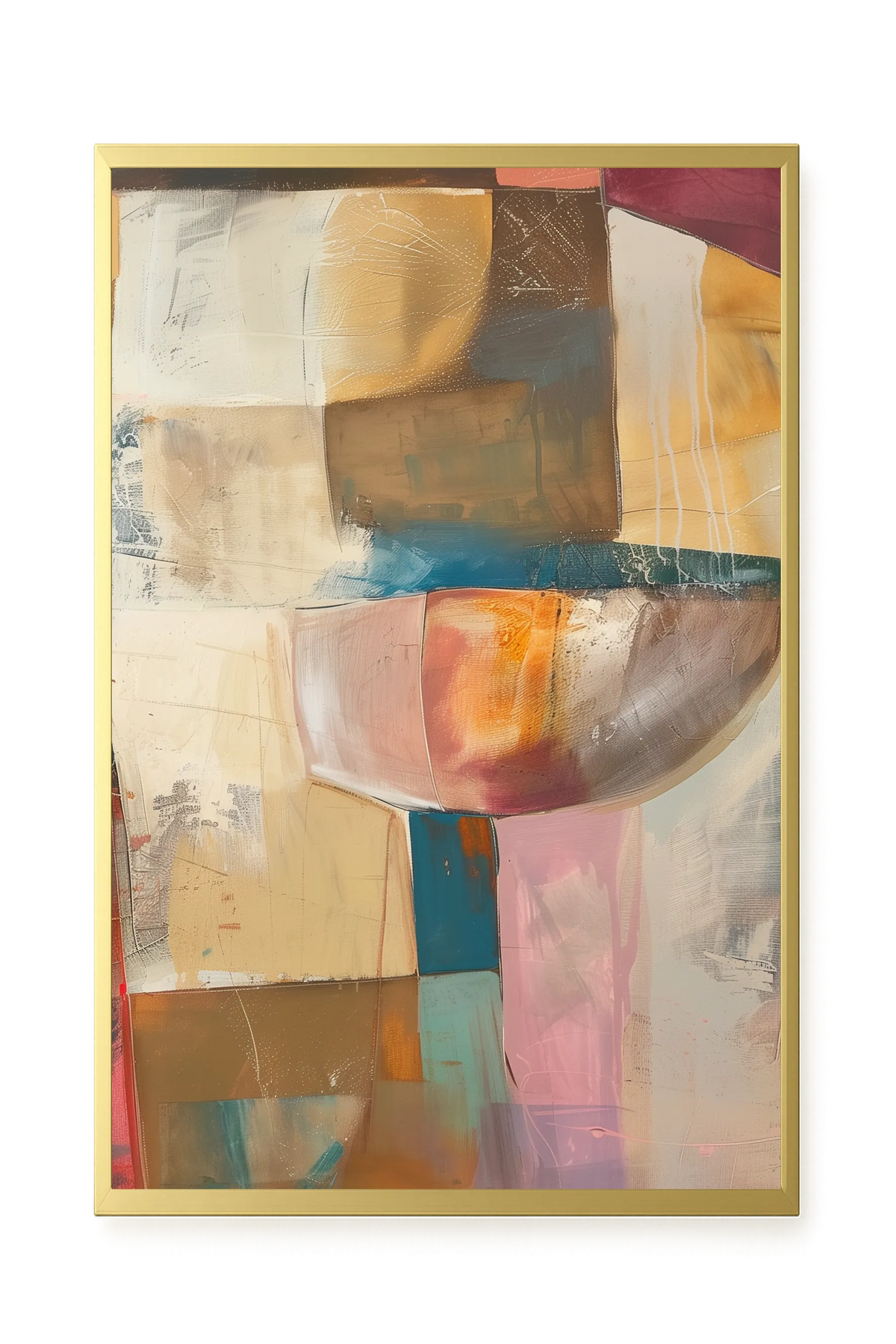 Abstract Colors Canvas Wall Art