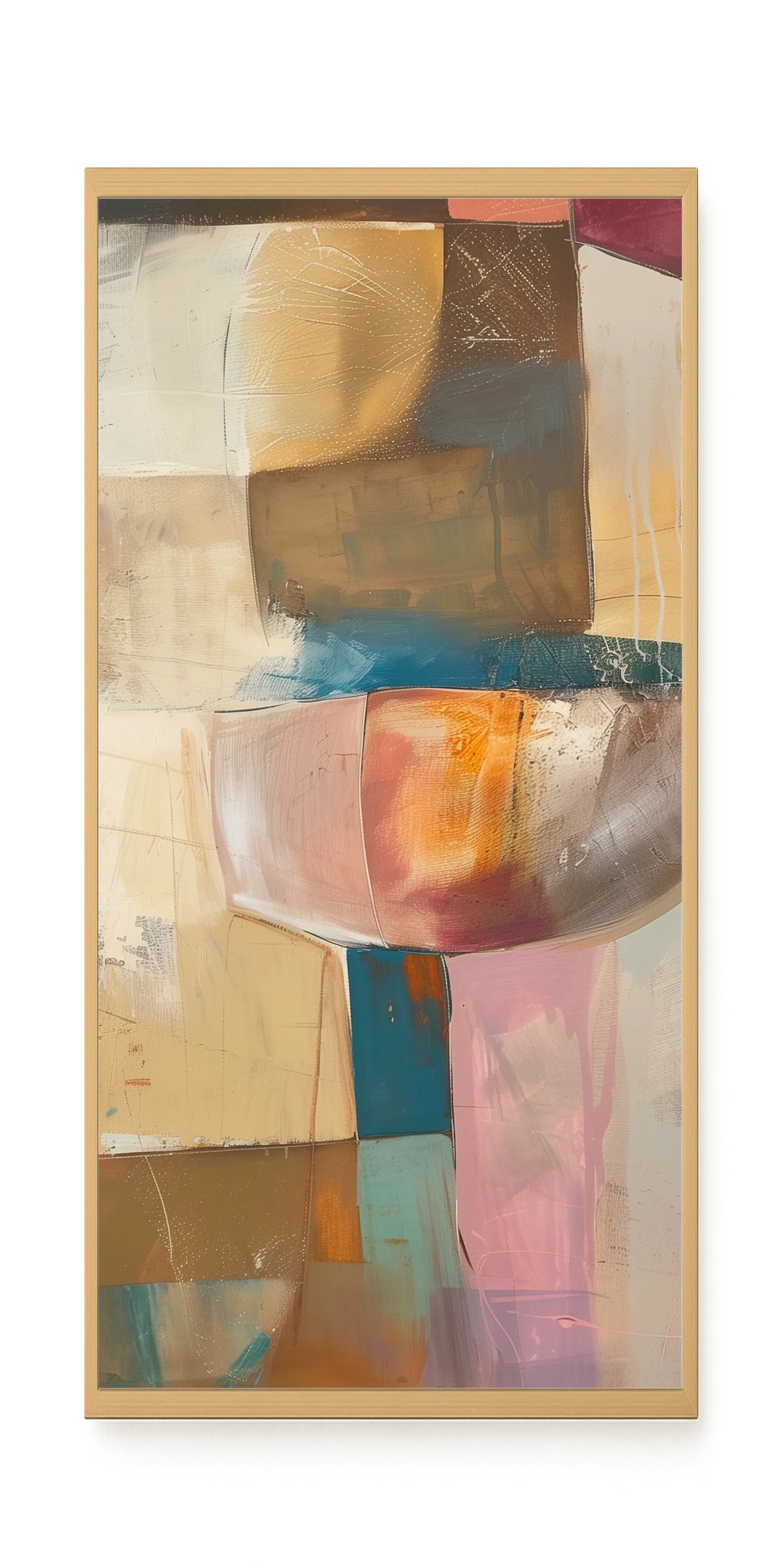 Abstract Colors Canvas Wall Art