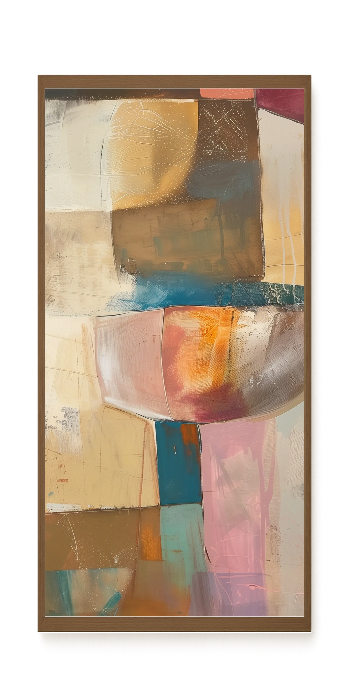 Abstract Colors Canvas Wall Art