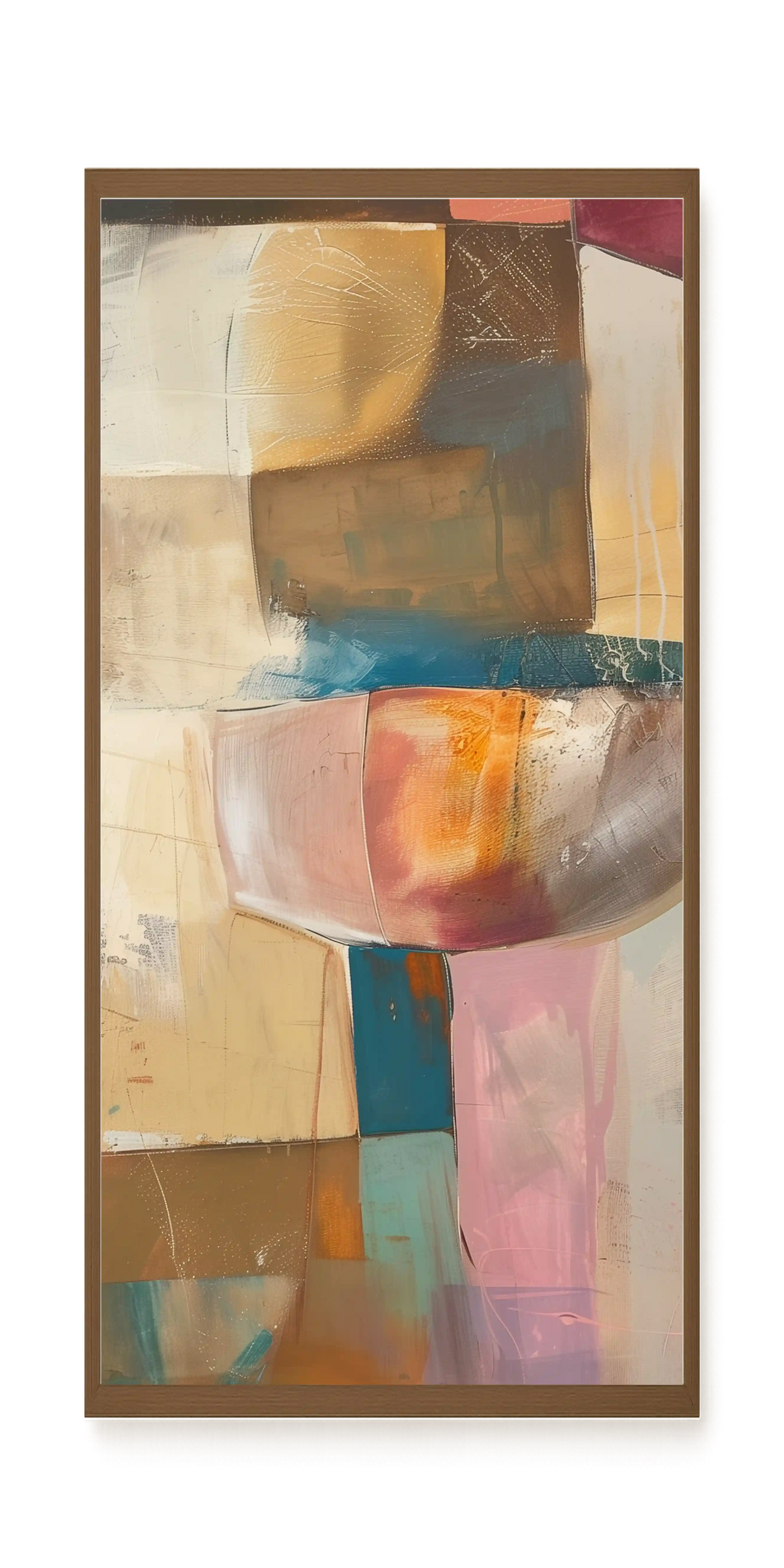 Abstract Colors Canvas Wall Art