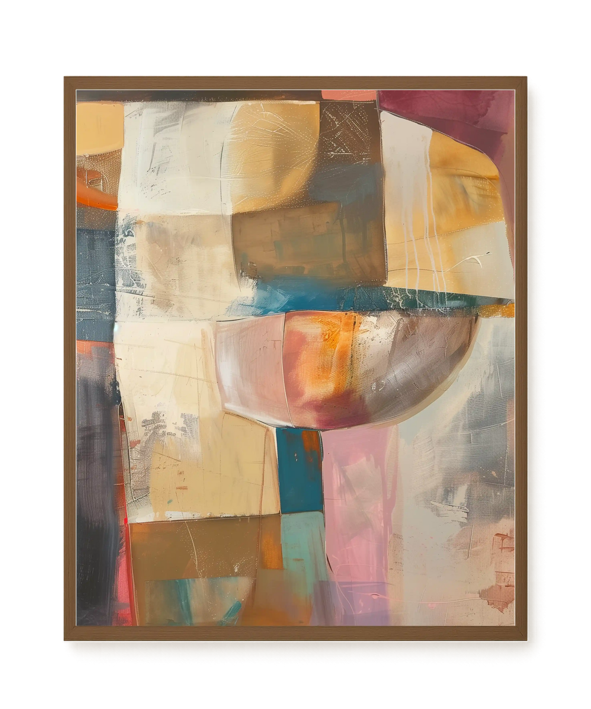 Abstract Colors Canvas Wall Art