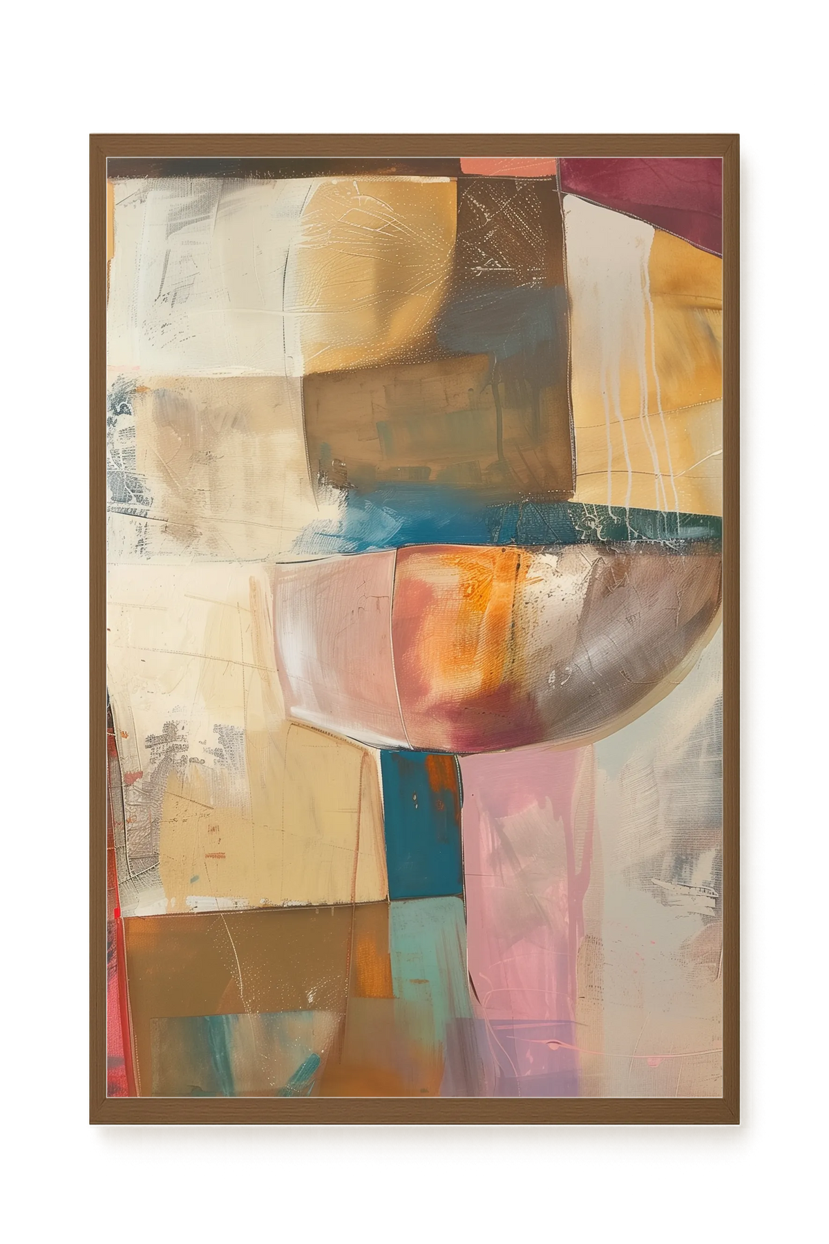 Abstract Colors Canvas Wall Art