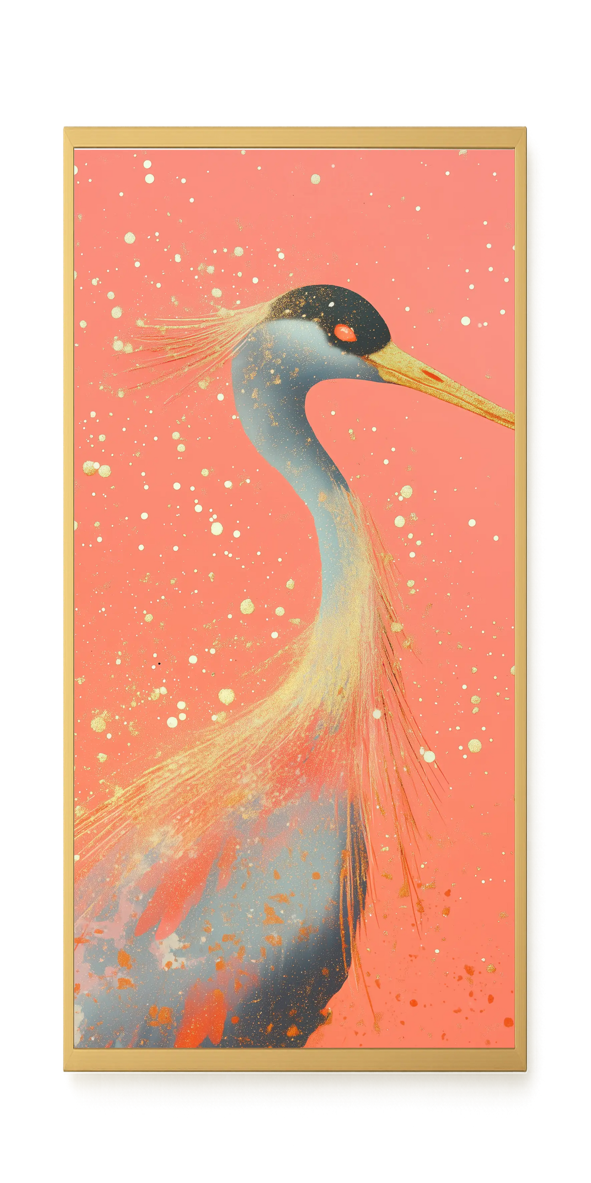 Elegant Bird Canvas Print