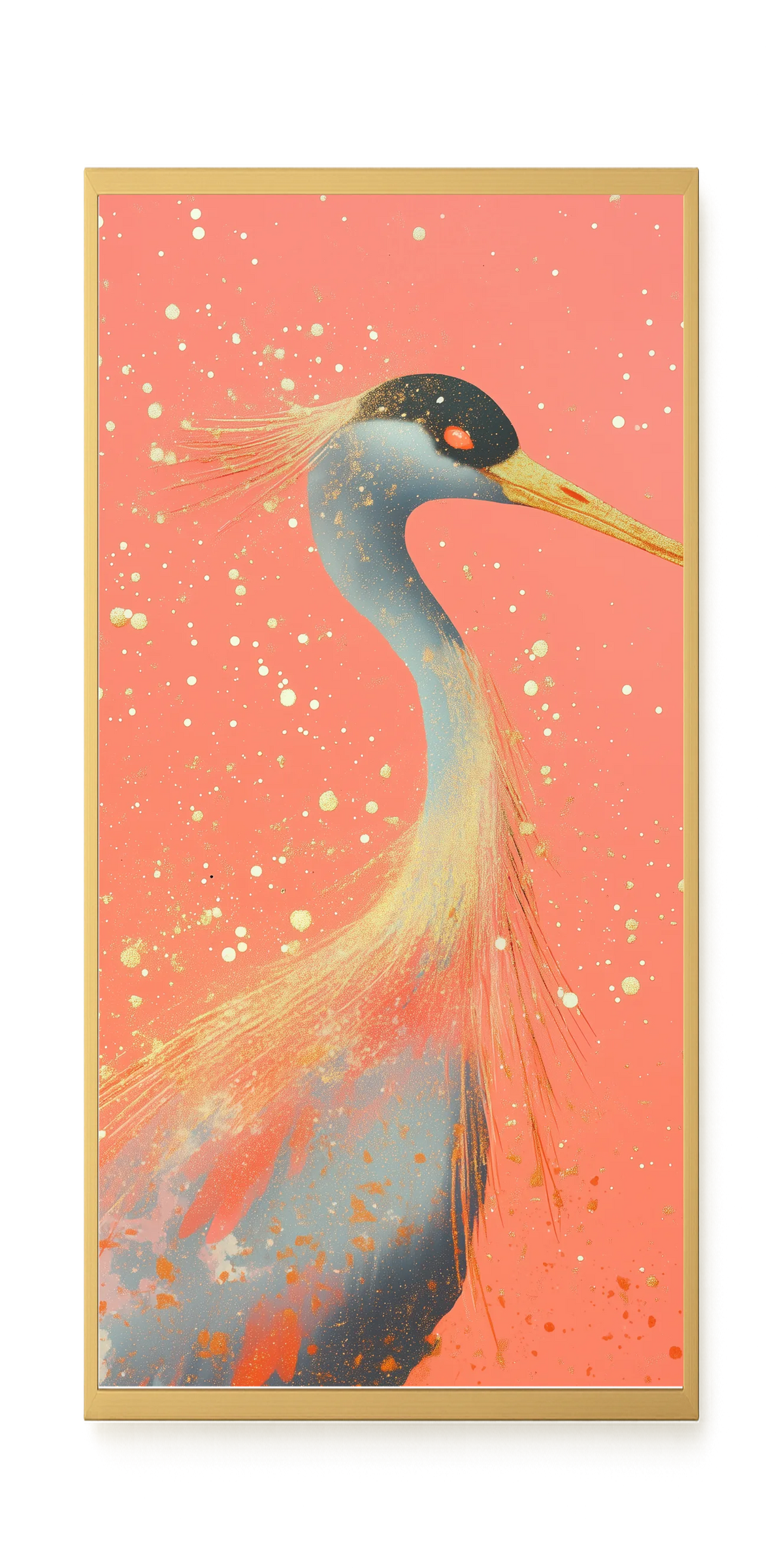Elegant Bird Canvas Print