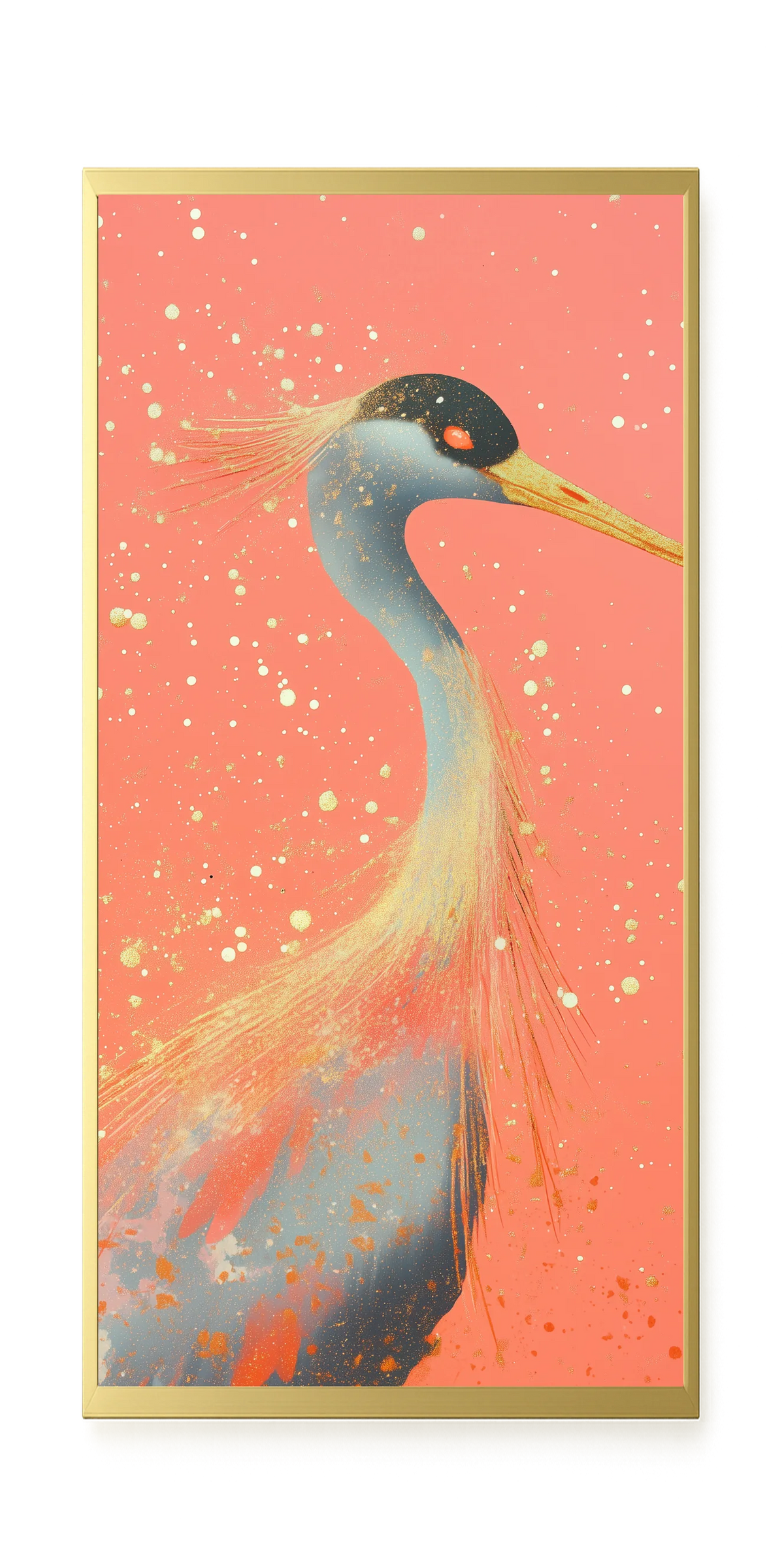 Elegant Bird Canvas Print