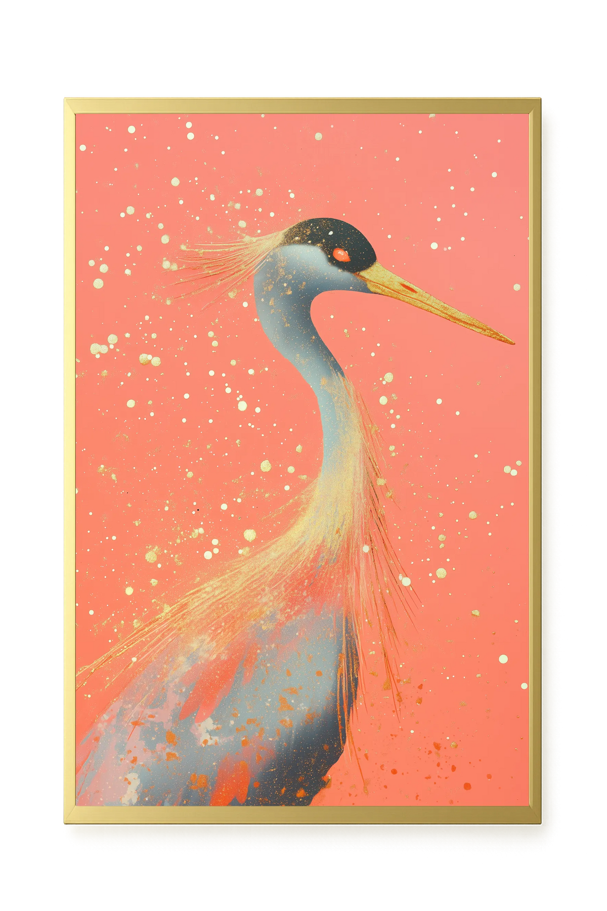 Elegant Bird Canvas Print
