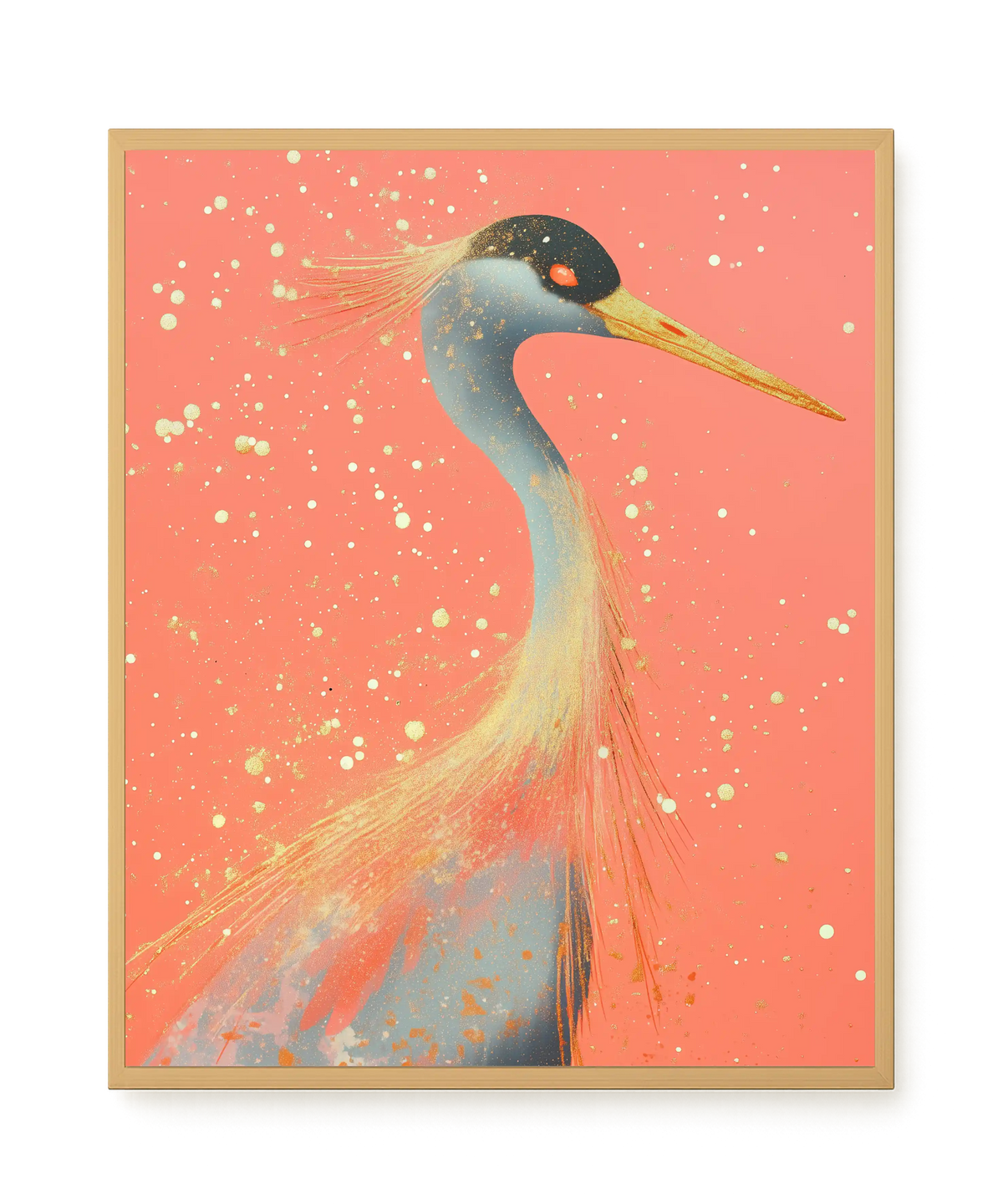 Elegant Bird Canvas Print