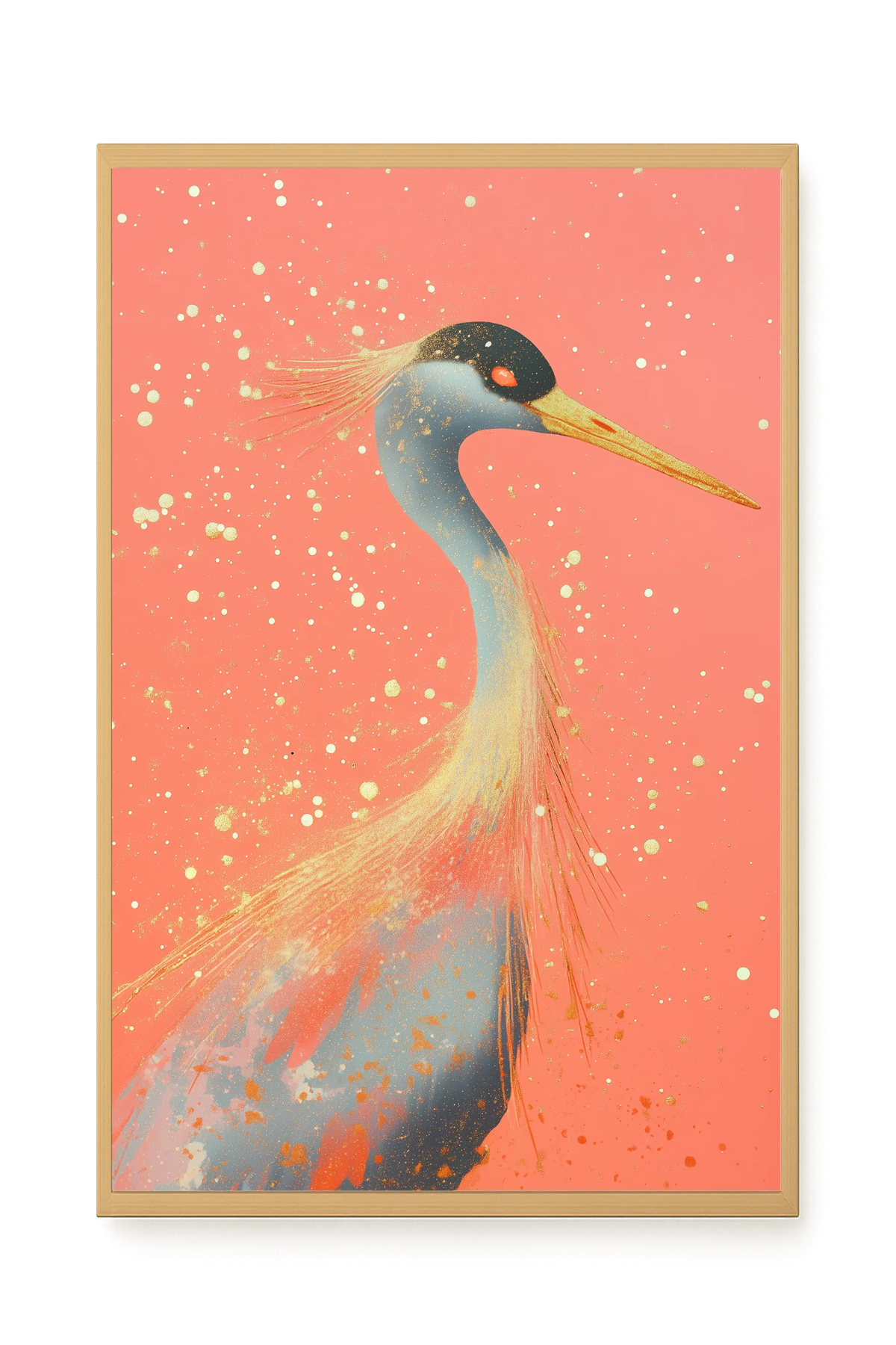 Elegant Bird Canvas Print