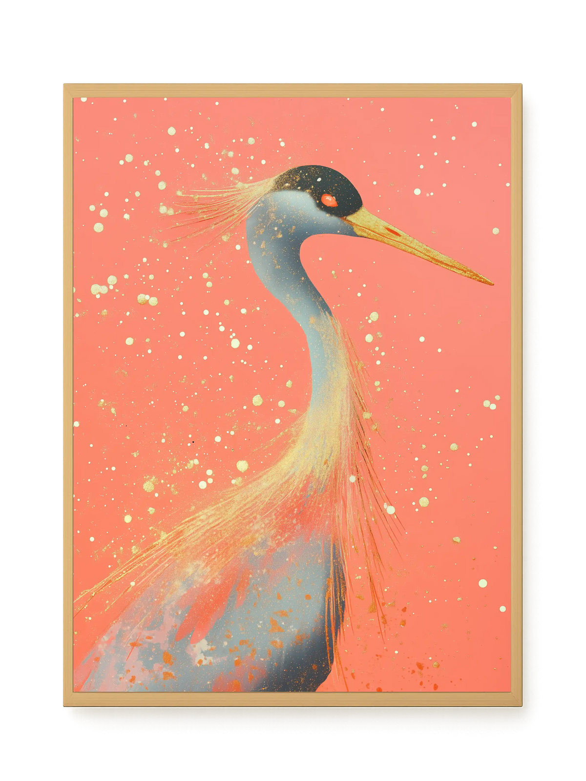 Elegant Bird Canvas Print