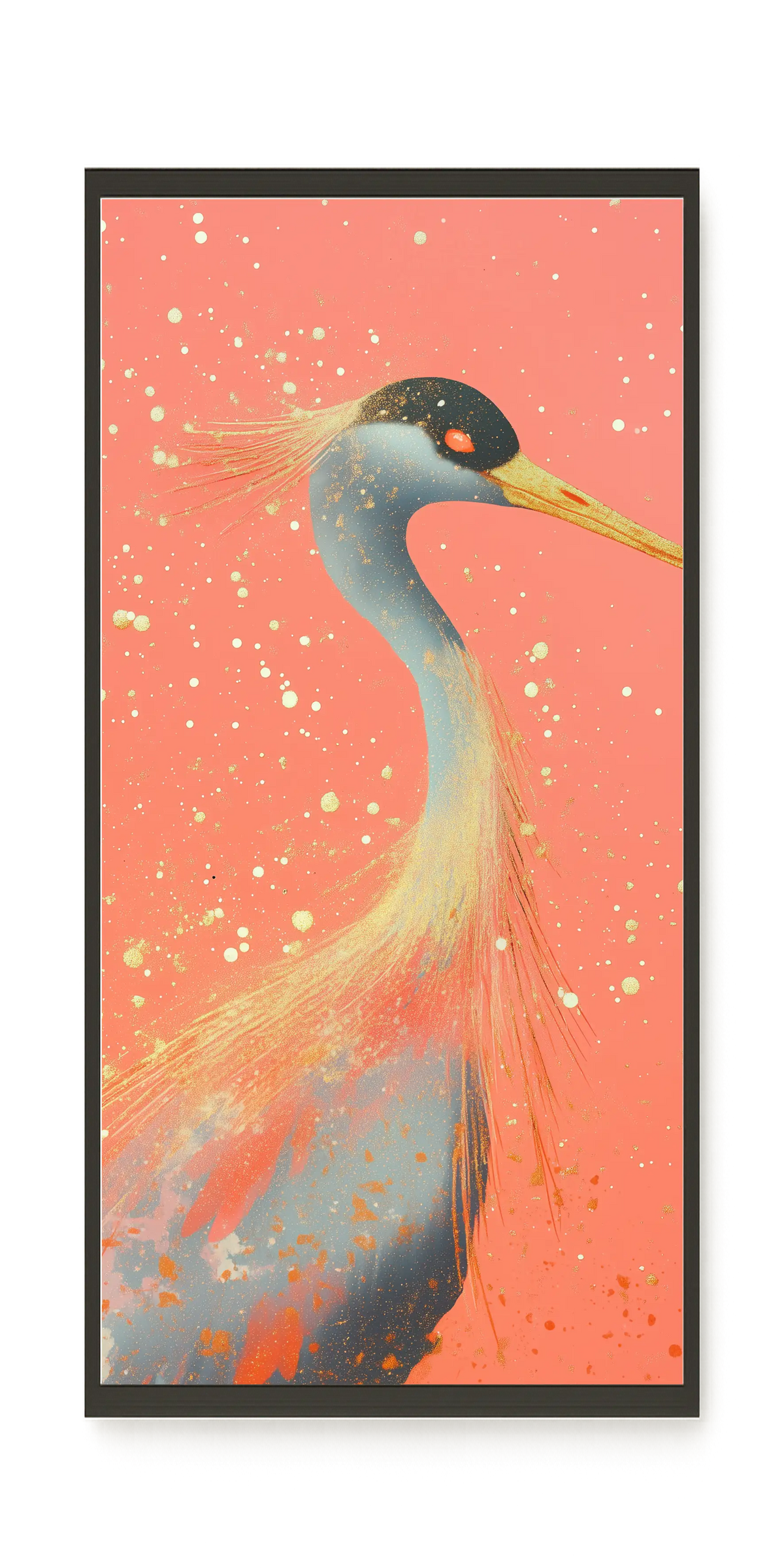 Elegant Bird Canvas Print