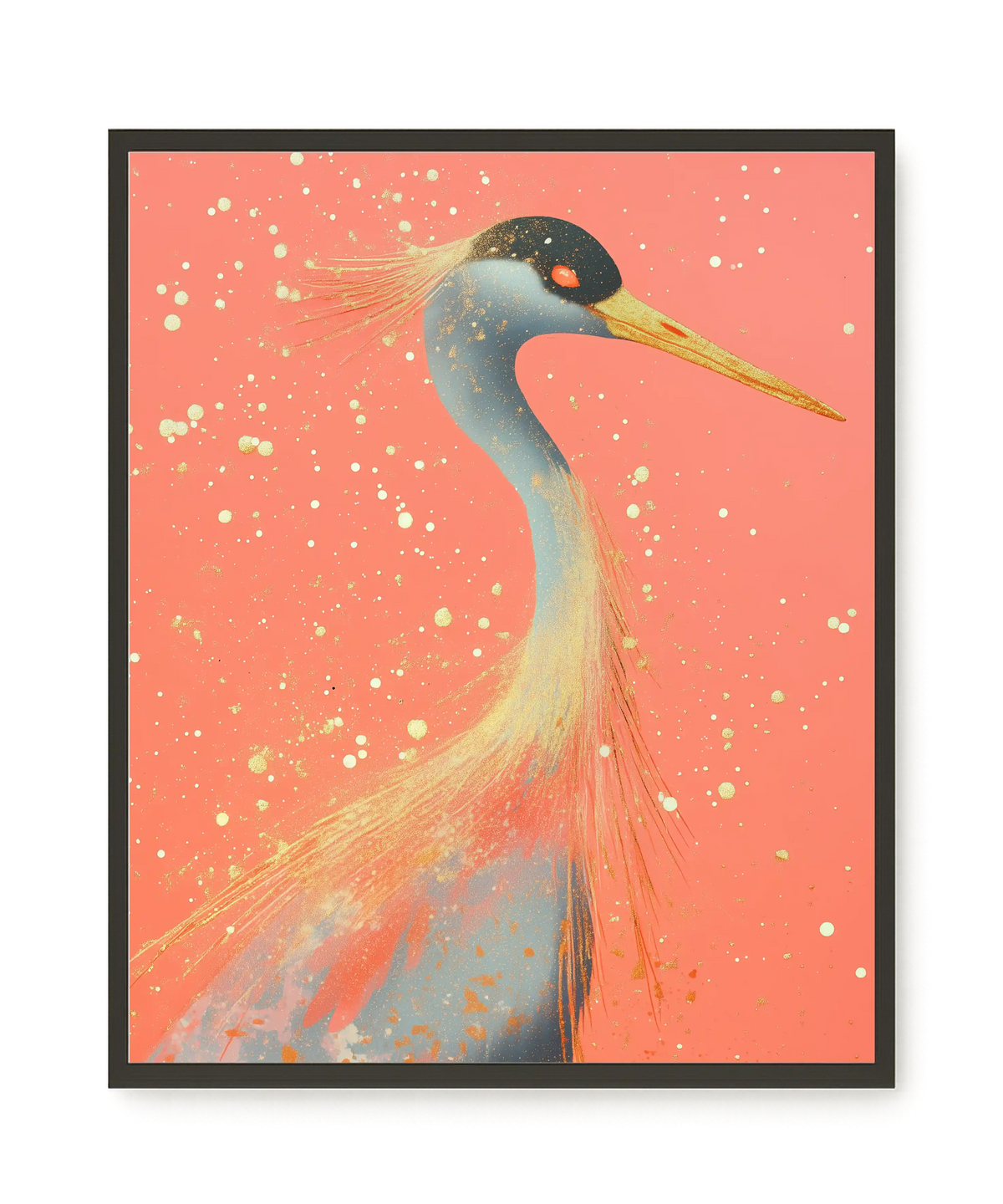 Elegant Bird Canvas Print