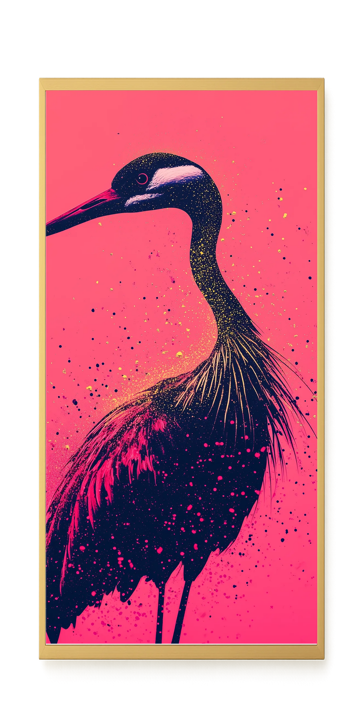 Artistic Bird Canvas Wall Art