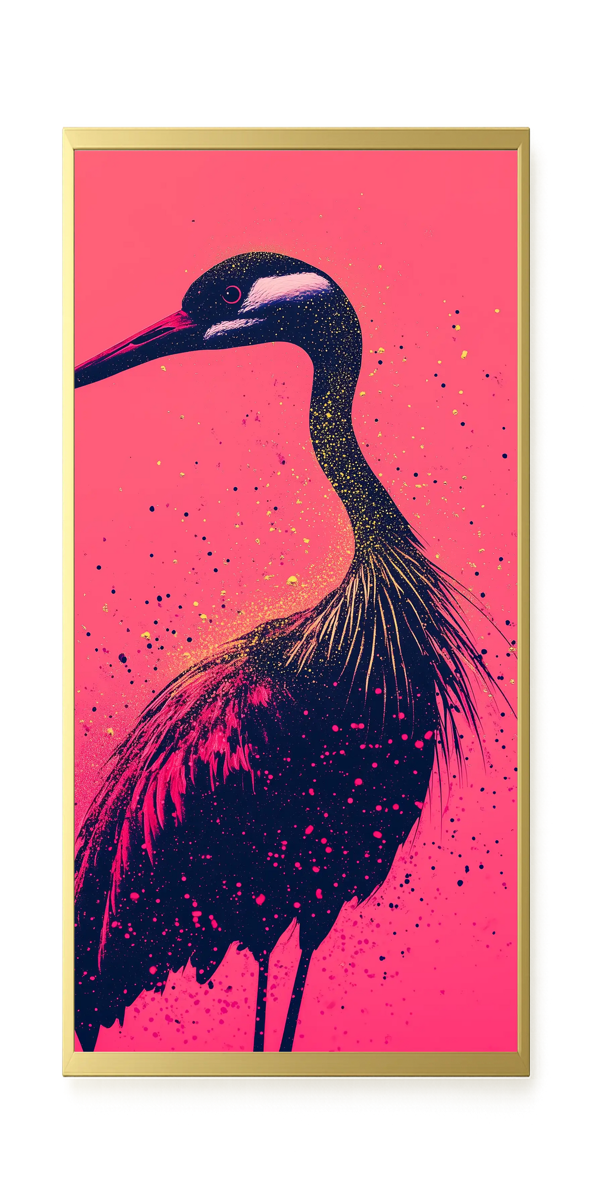 Artistic Bird Canvas Wall Art