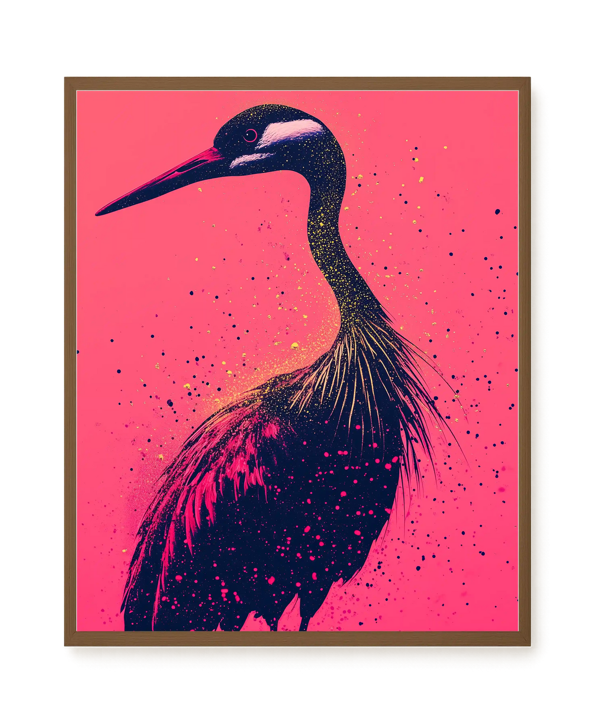 Artistic Bird Canvas Wall Art