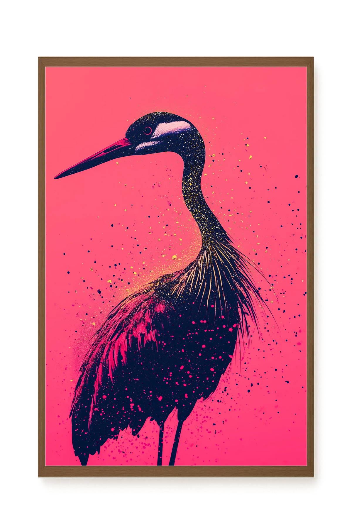 Artistic Bird Canvas Wall Art