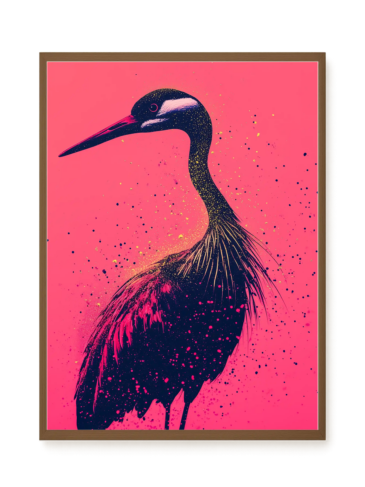 Artistic Bird Canvas Wall Art