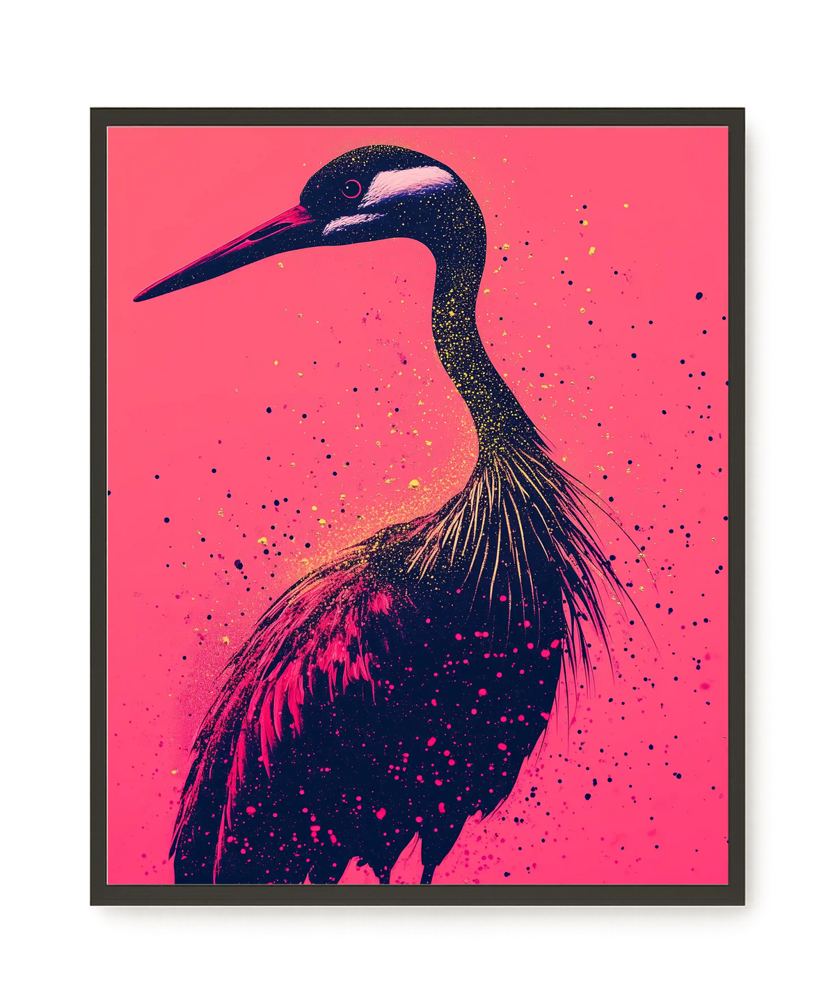 Artistic Bird Canvas Wall Art