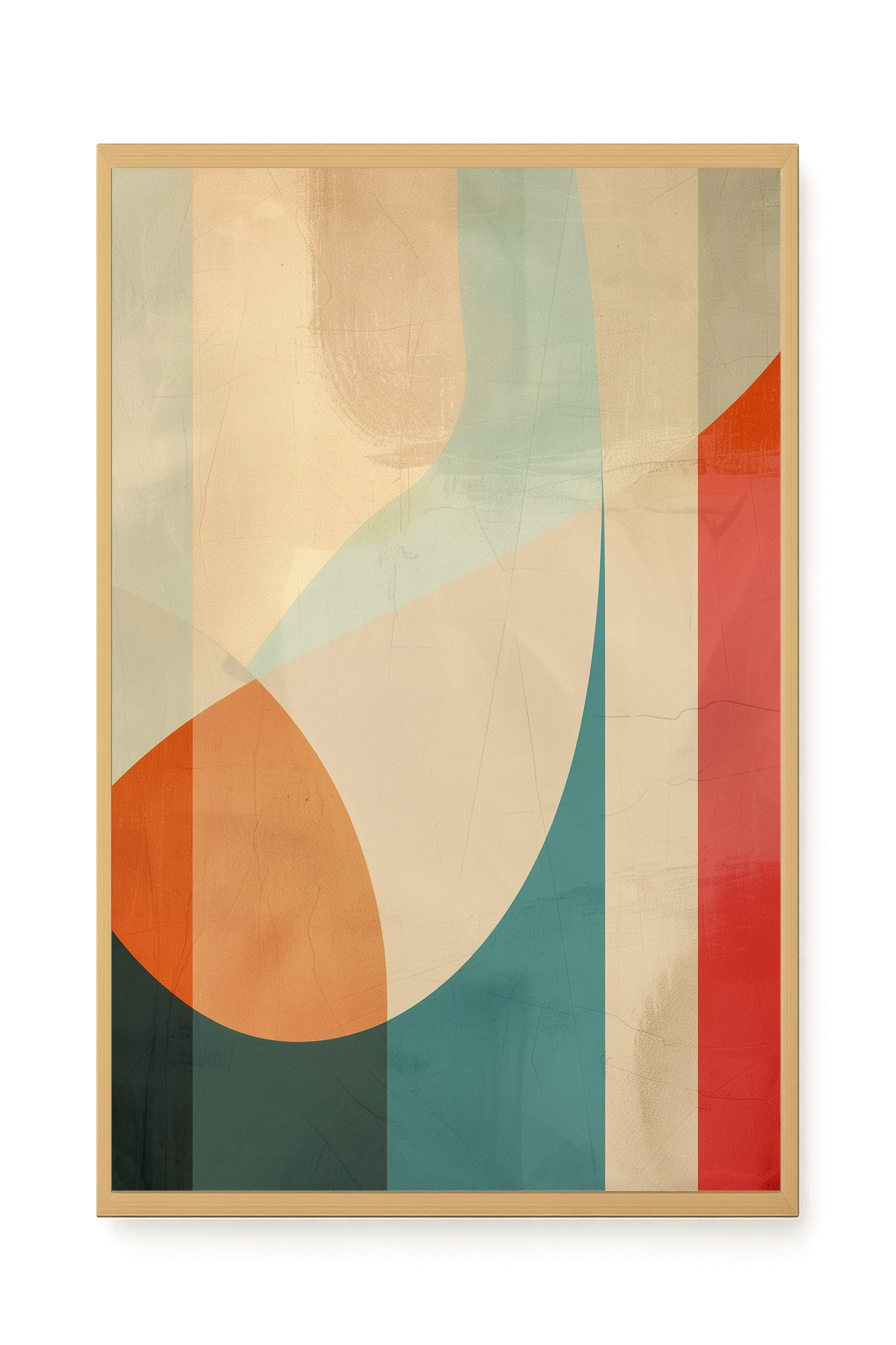 Geometric Shapes Canvas Wall Art
