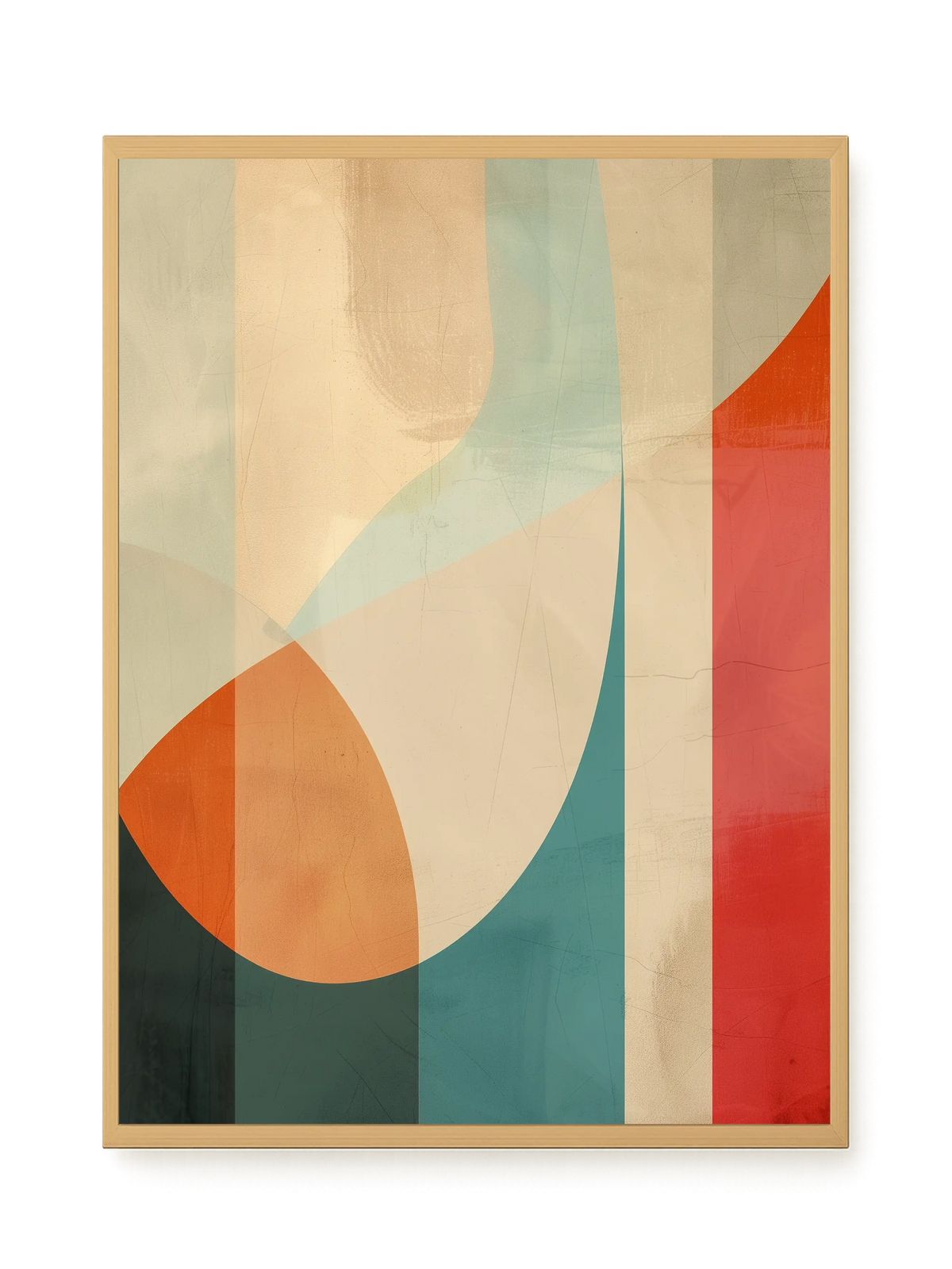 Geometric Shapes Canvas Wall Art