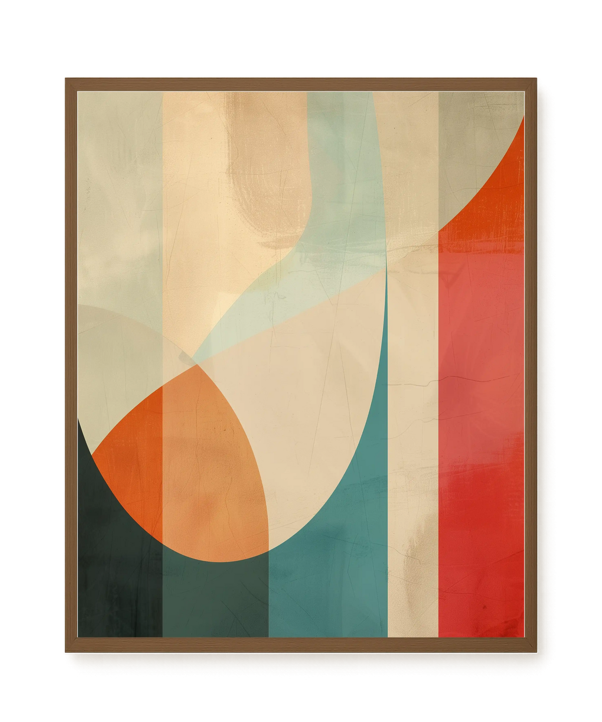 Geometric Shapes Canvas Wall Art