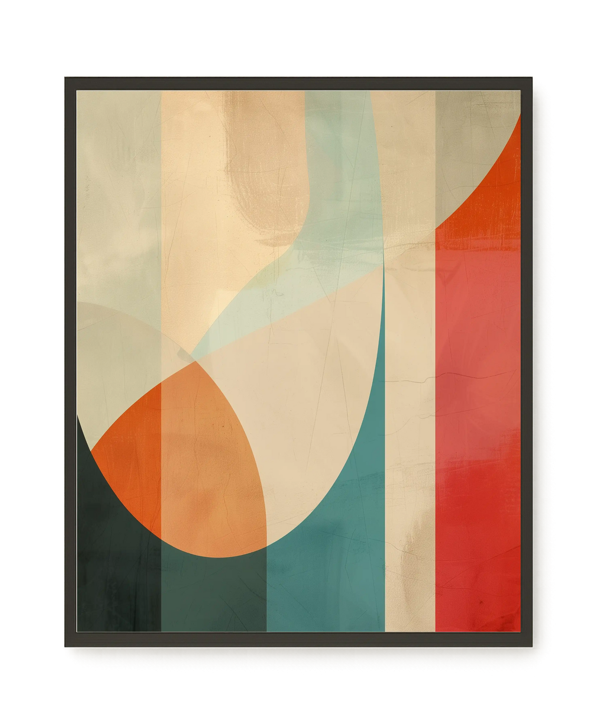 Geometric Shapes Canvas Wall Art