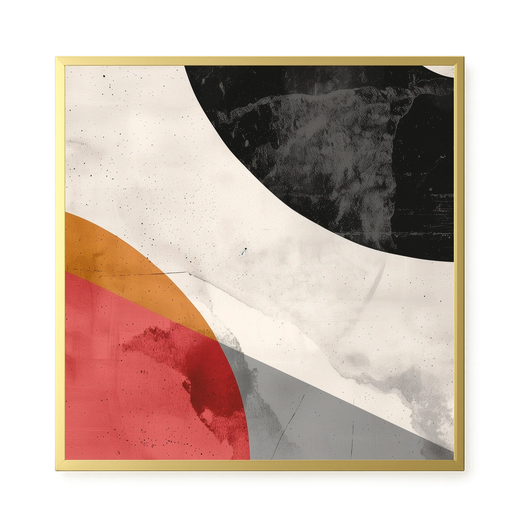 Circular Abstract Canvas Print