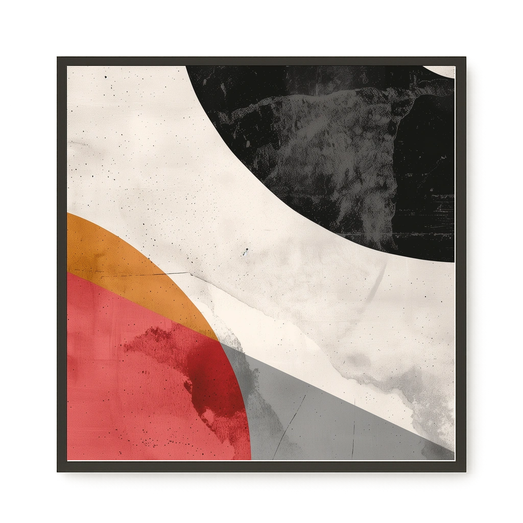 Circular Abstract Canvas Print