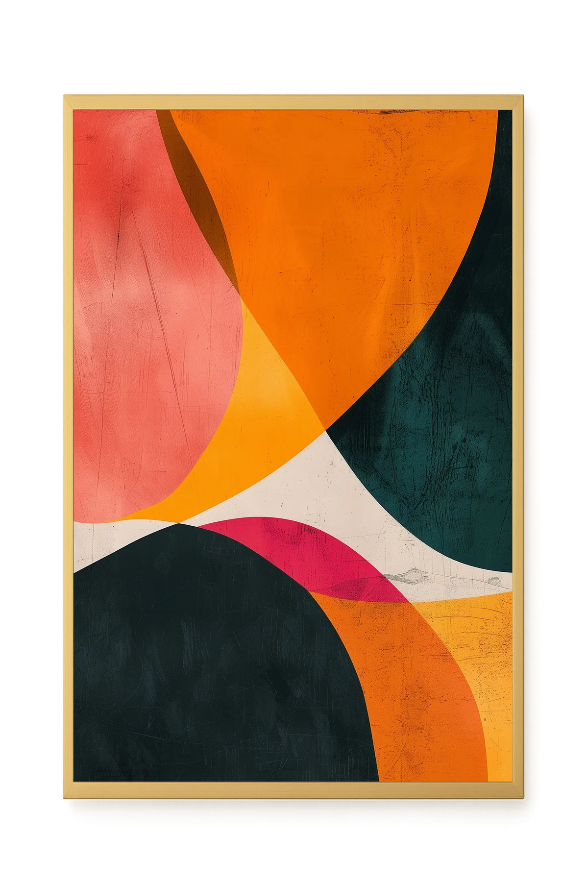 Color Abstract Canvas Wall Art