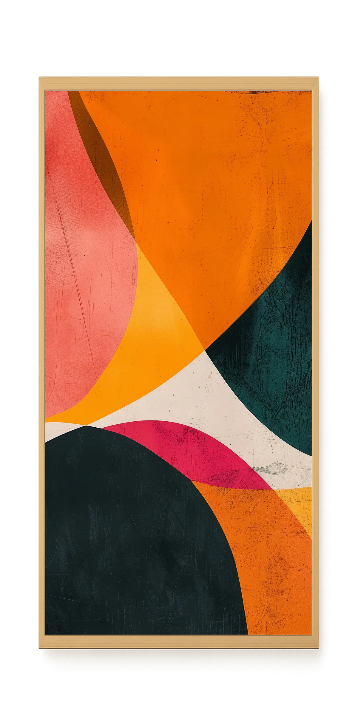Color Abstract Canvas Wall Art