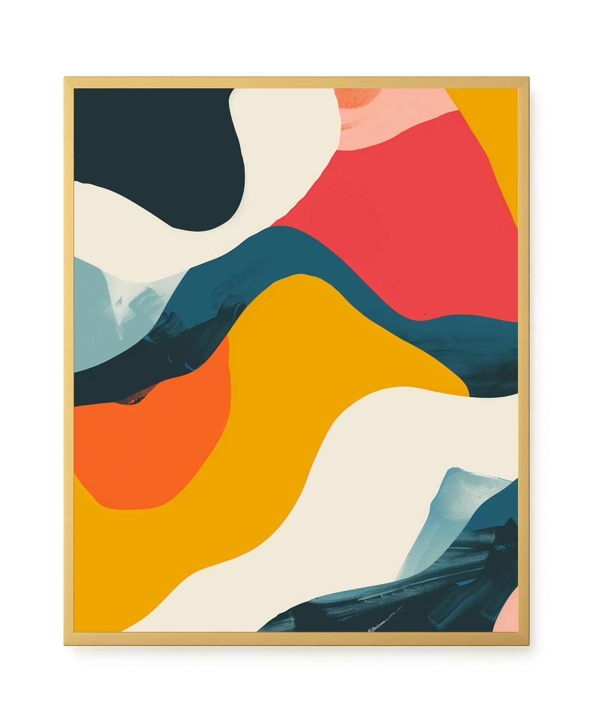 Geometric Shapes Canvas Print