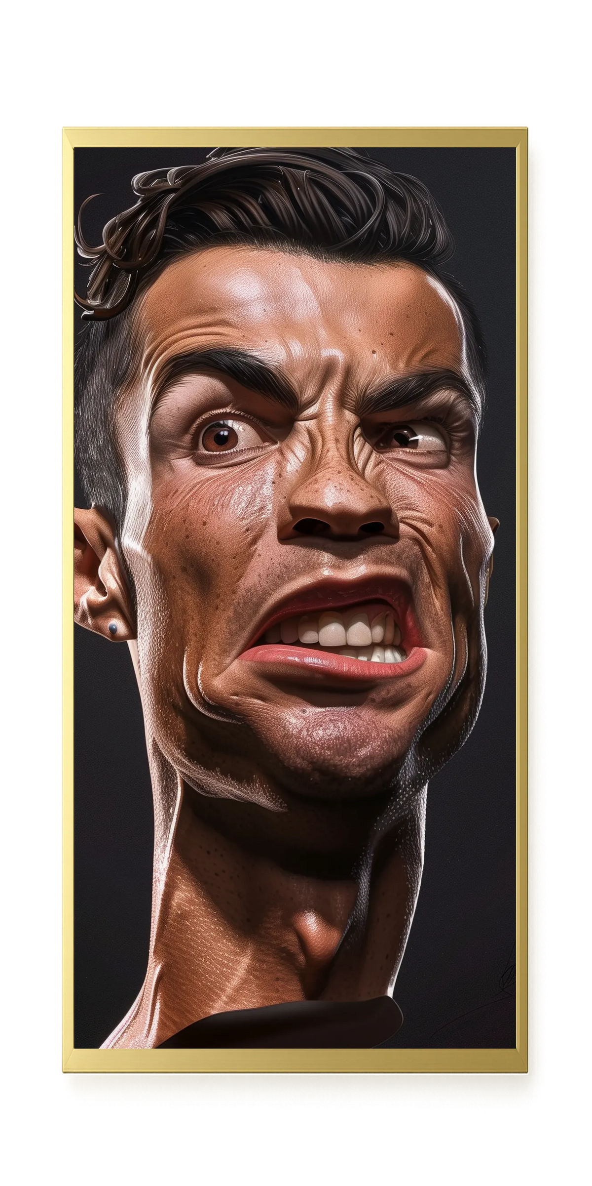 Funny Face Canvas Print
