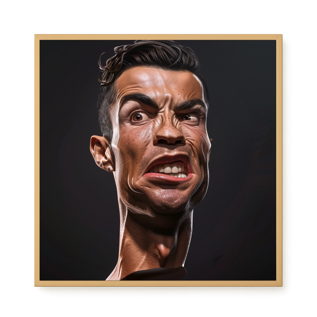 Funny Face Canvas Print