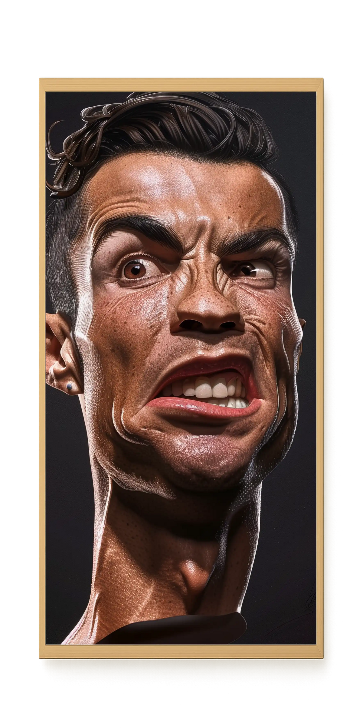Funny Face Canvas Print
