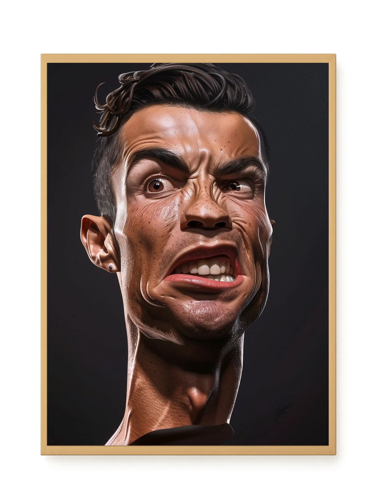 Funny Face Canvas Print