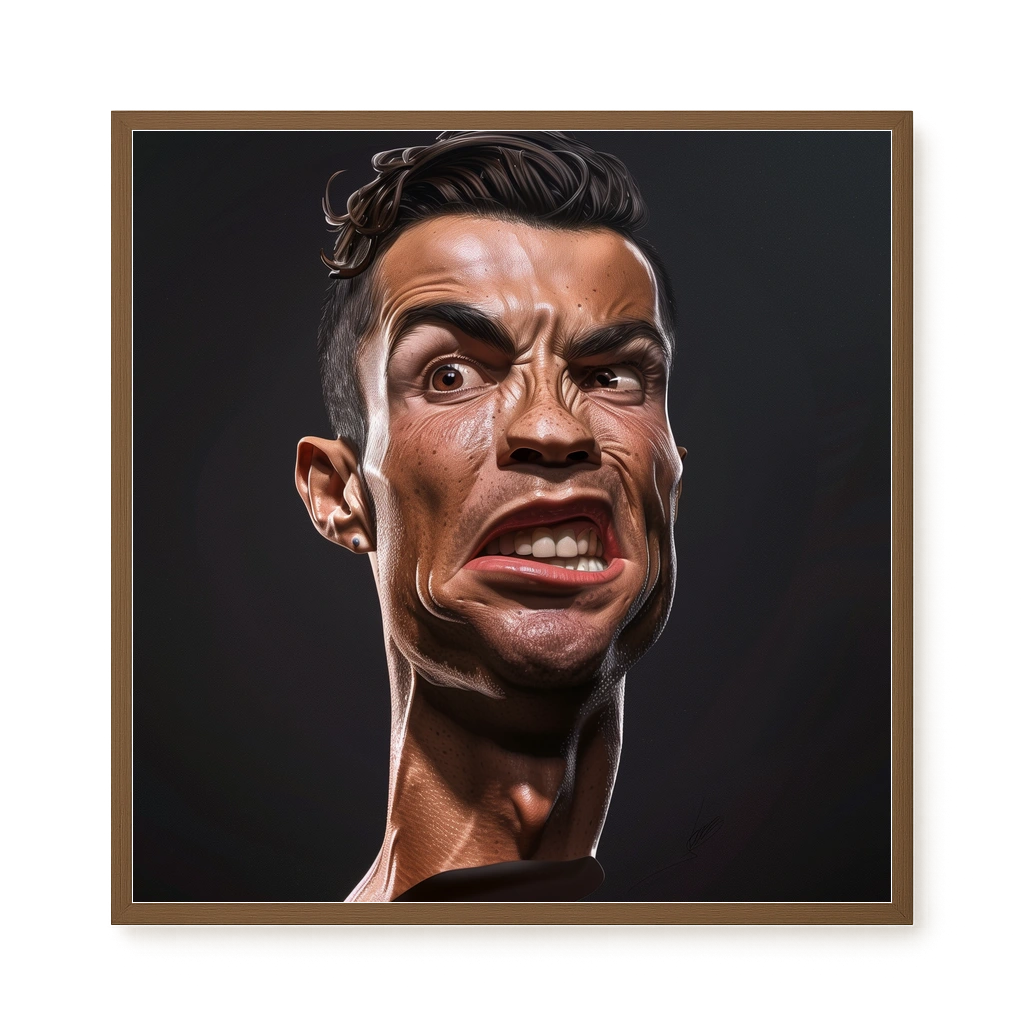 Funny Face Canvas Print