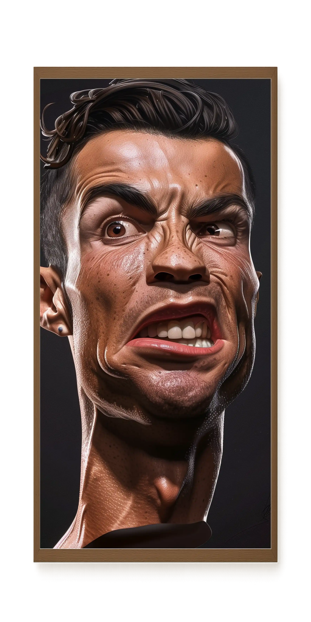 Funny Face Canvas Print