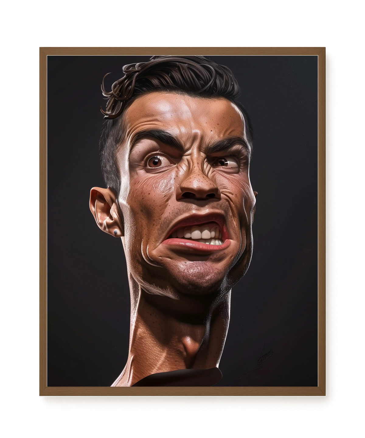 Funny Face Canvas Print