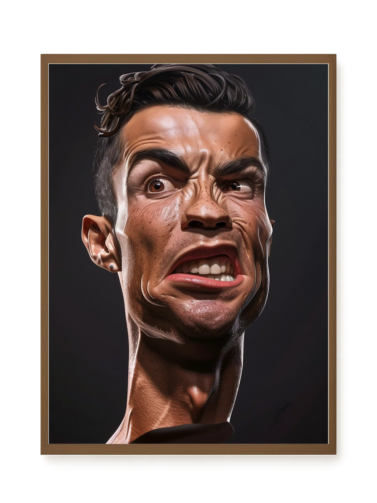 Funny Face Canvas Print