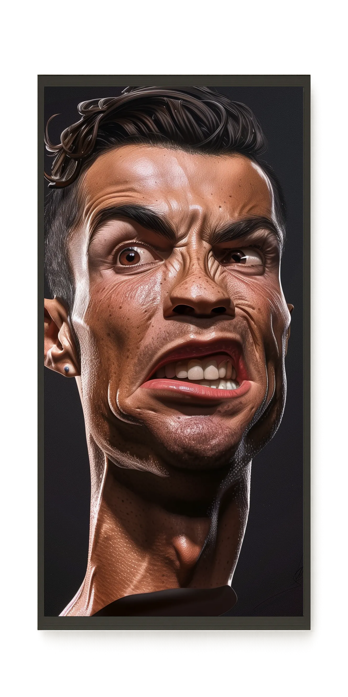 Funny Face Canvas Print
