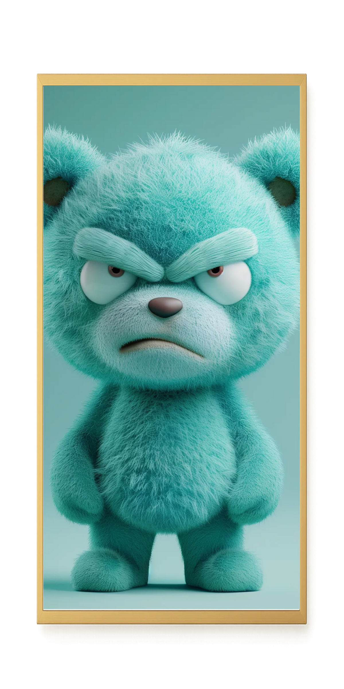 Angry Toy Canvas Wall Art