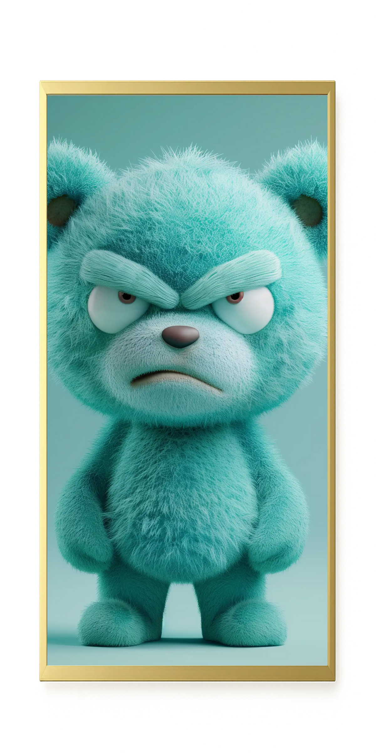 Angry Toy Canvas Wall Art