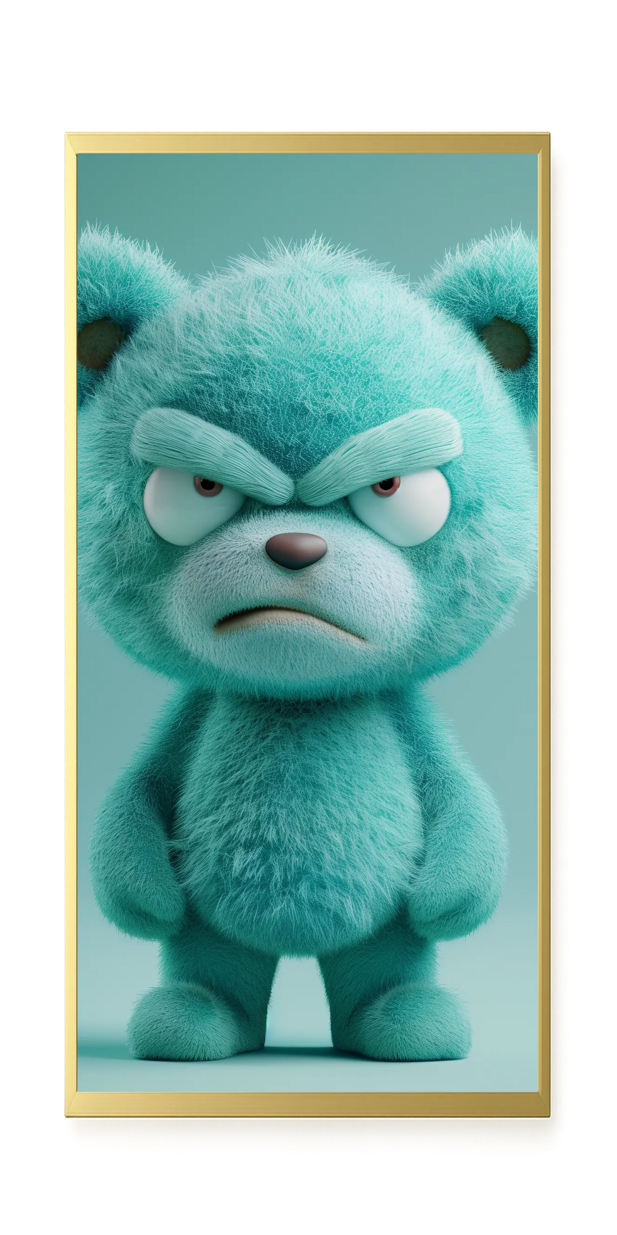 Angry Toy Canvas Wall Art