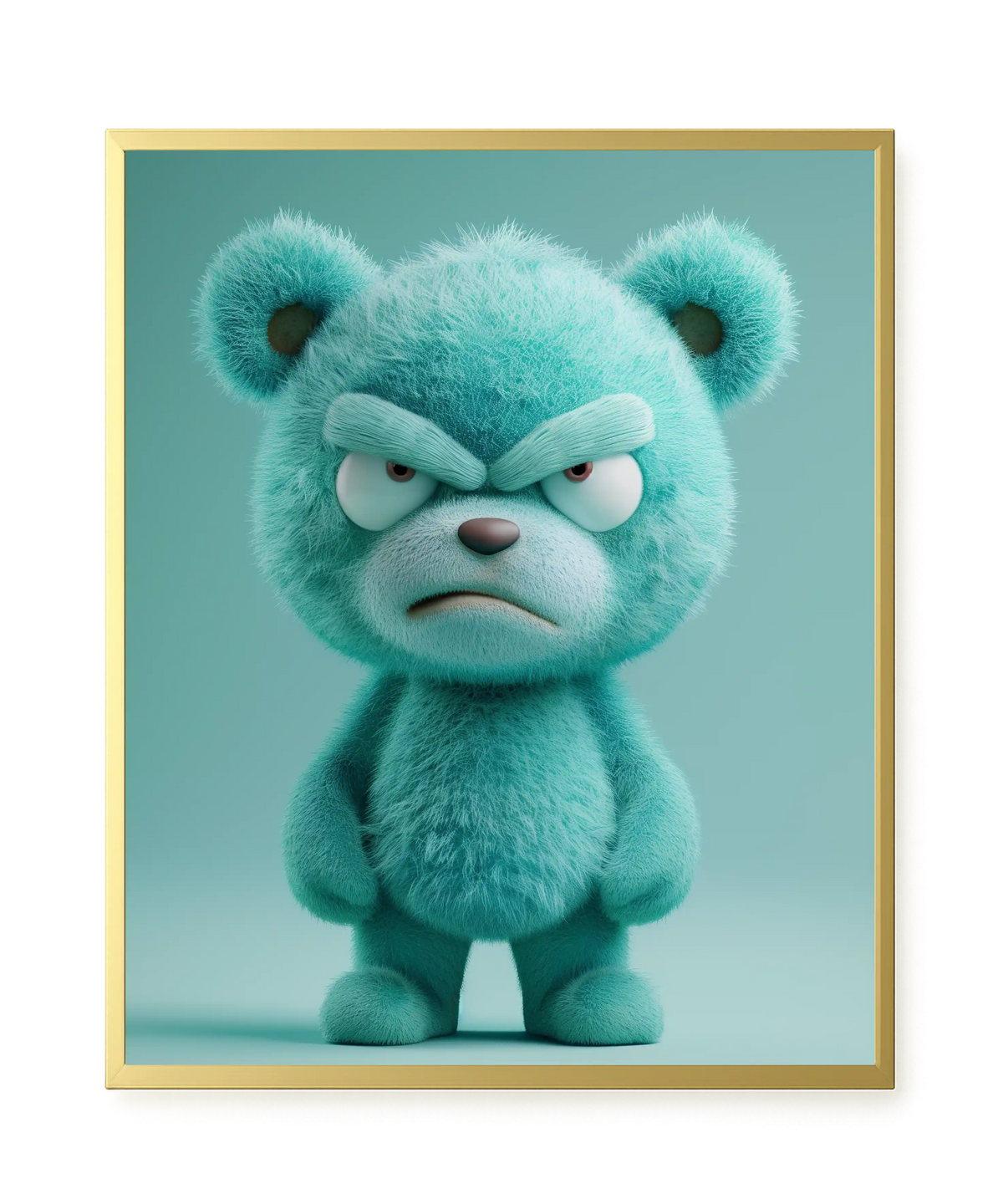 Angry Toy Canvas Wall Art