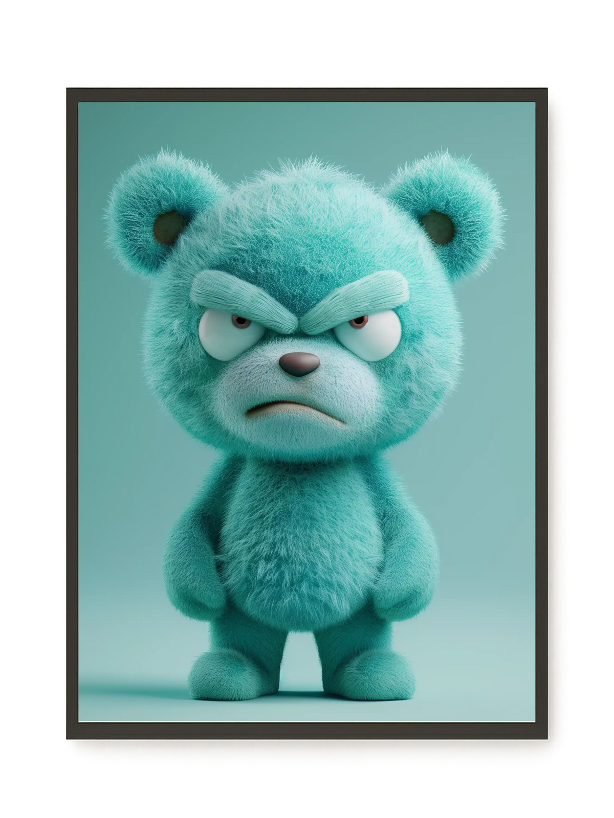 Angry Toy Canvas Wall Art