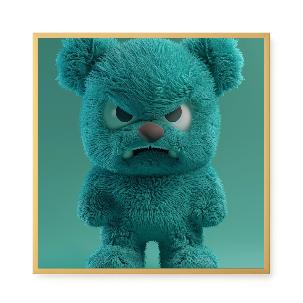 Furry Toy Canvas Print