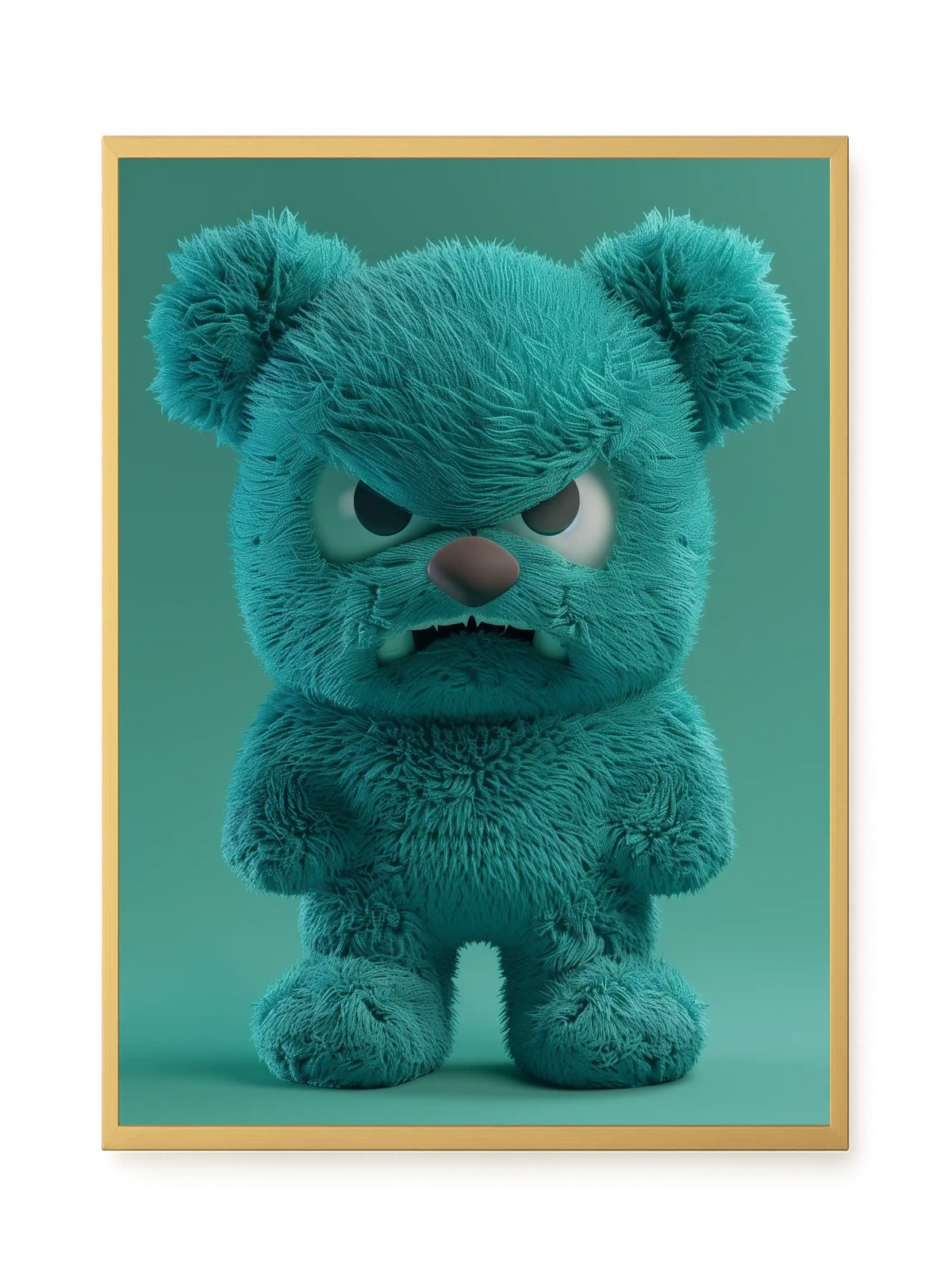 Furry Toy Canvas Print